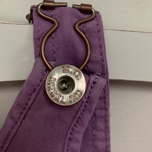 Diesel Baby 60’s style Linen Jumper Dress - Picture 9 of 13